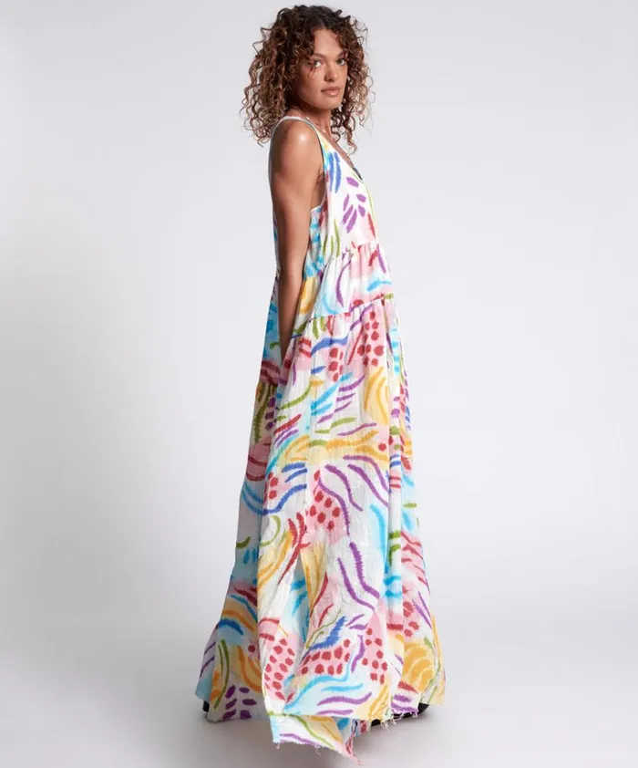 Women One Teaspoon Midi and Maxi Dresses HAND PAINTED COSMIC GYPSY CHARMER DRESS Women One Teaspoon Midi and Maxi Dresses HAND PAINTED COSMIC GYPSY CHARMER DRESS
