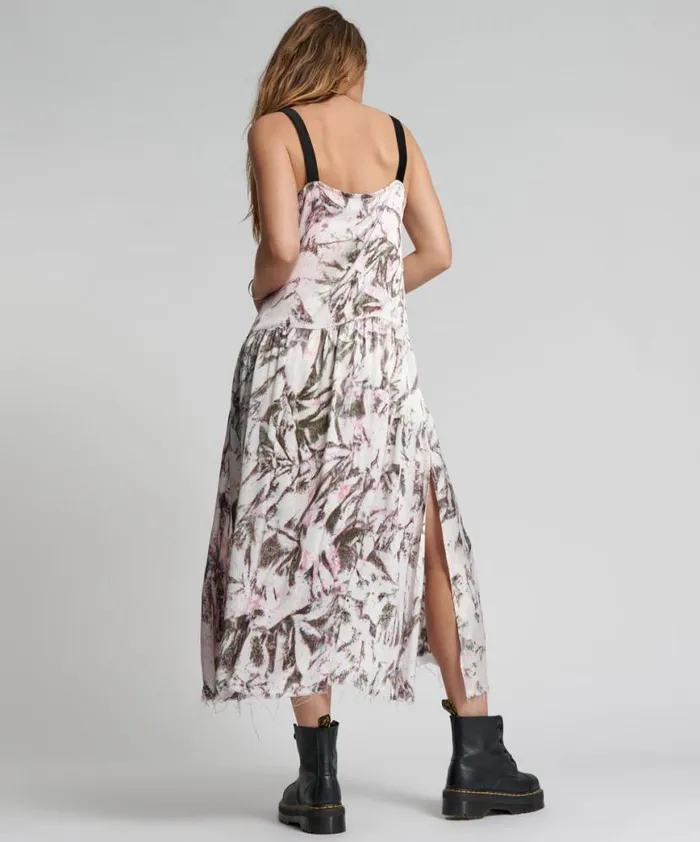 Women One Teaspoon Midi and Maxi Dresses ILLUSIONS RUNAWAY HAND PRINTED CAMI DRESS Women One Teaspoon Midi and Maxi Dresses ILLUSIONS RUNAWAY HAND PRINTED CAMI DRESS