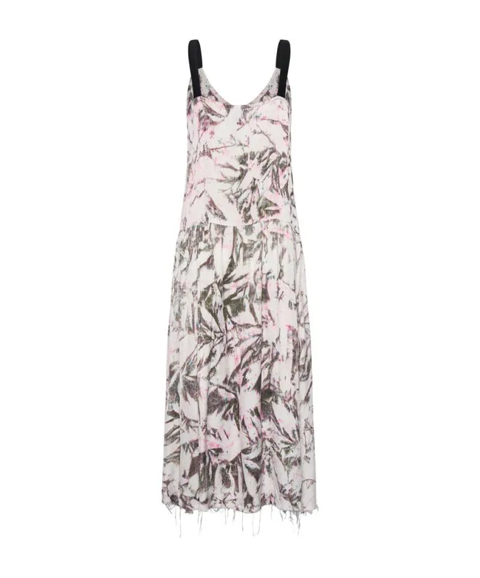 Women One Teaspoon Midi and Maxi Dresses ILLUSIONS RUNAWAY HAND PRINTED CAMI DRESS Women One Teaspoon Midi and Maxi Dresses ILLUSIONS RUNAWAY HAND PRINTED CAMI DRESS