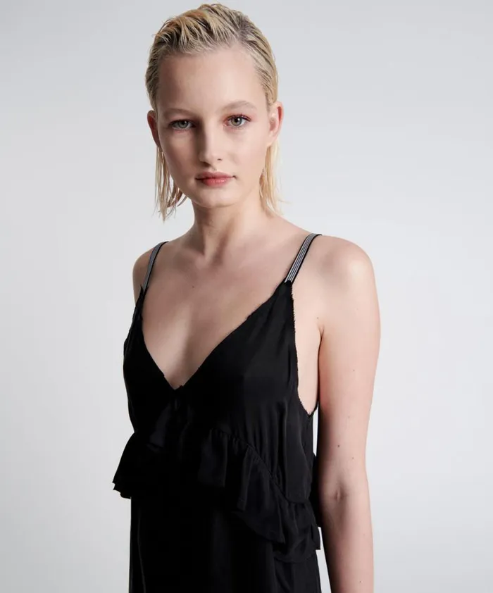 Women One Teaspoon Midi and Maxi Dresses LUCKY STREAK SLIP DRESS Women One Teaspoon Midi and Maxi Dresses LUCKY STREAK SLIP DRESS