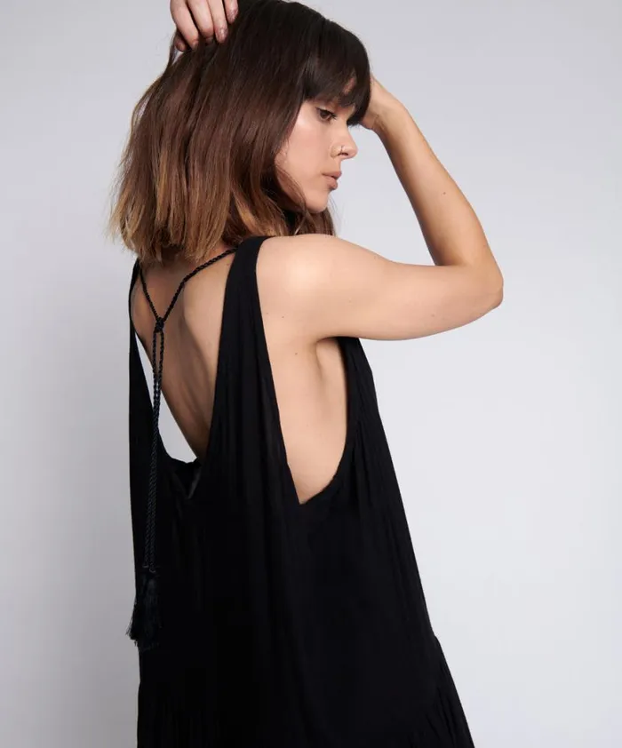 Women One Teaspoon Midi and Maxi Dresses REBELLE NOIR DRESS Women One Teaspoon Midi and Maxi Dresses REBELLE NOIR DRESS