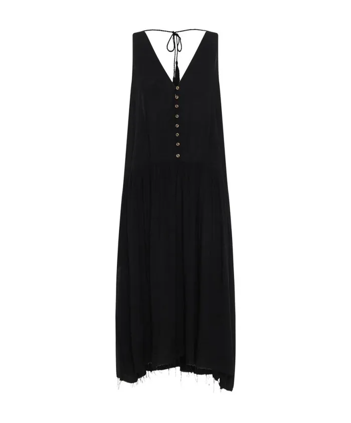 Women One Teaspoon Midi and Maxi Dresses REBELLE NOIR DRESS Women One Teaspoon Midi and Maxi Dresses REBELLE NOIR DRESS