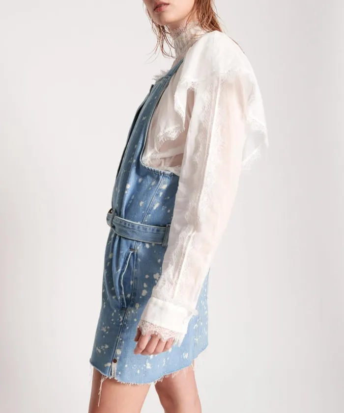 Women One Teaspoon Midi and Maxi Dresses ROYAL SALT DENIM PINI DRESS Women One Teaspoon Midi and Maxi Dresses ROYAL SALT DENIM PINI DRESS