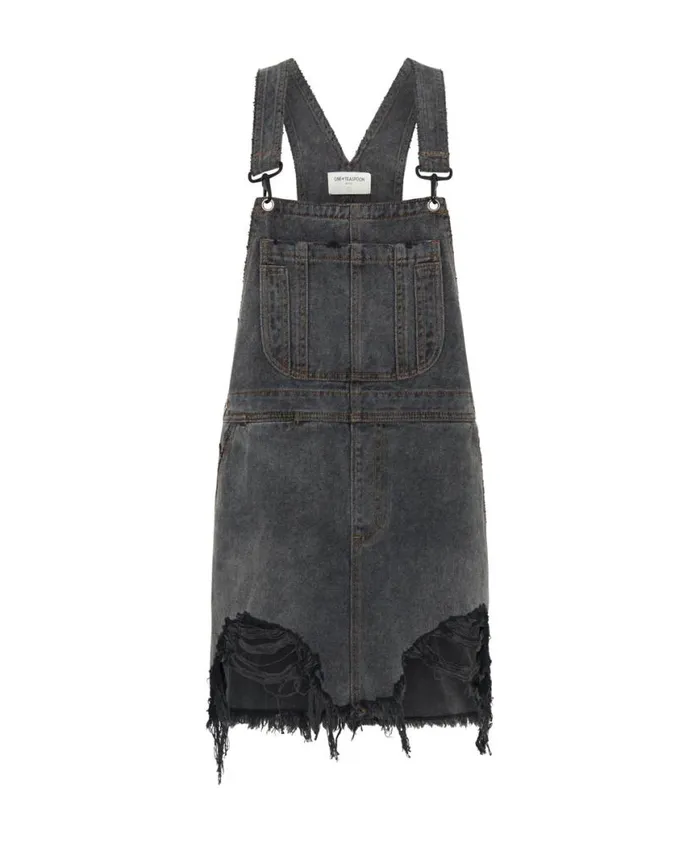 Women One Teaspoon Midi and Maxi Dresses STANTON ST DENIM PINI DRESS Women One Teaspoon Midi and Maxi Dresses STANTON ST DENIM PINI DRESS