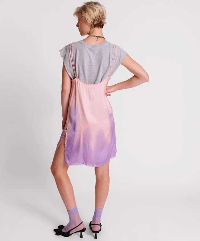 Women One Teaspoon Mini Dresses ACID CANDY DIP DYE MINI SLIP DRESS Women One Teaspoon Mini Dresses ACID CANDY DIP DYE MINI SLIP DRESS