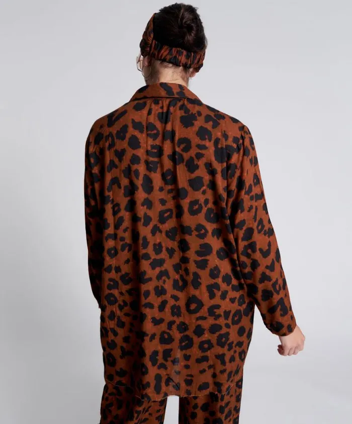 Women One Teaspoon Mini Dresses ANIMAL ANARCHY TUX TUNIC Women One Teaspoon Mini Dresses ANIMAL ANARCHY TUX TUNIC