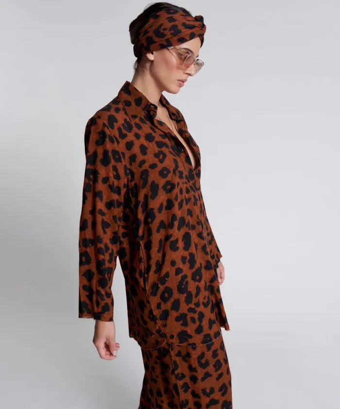 Women One Teaspoon Mini Dresses ANIMAL ANARCHY TUX TUNIC Women One Teaspoon Mini Dresses ANIMAL ANARCHY TUX TUNIC