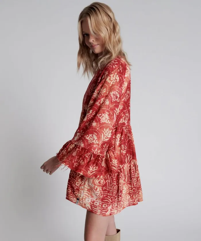 Women One Teaspoon Mini Dresses BABYLON GARDEN MAGIQUE DRESS Women One Teaspoon Mini Dresses BABYLON GARDEN MAGIQUE DRESS