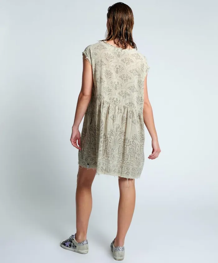 Women One Teaspoon Mini Dresses BABYLON GARDENS ISLAND DRESS Women One Teaspoon Mini Dresses BABYLON GARDENS ISLAND DRESS