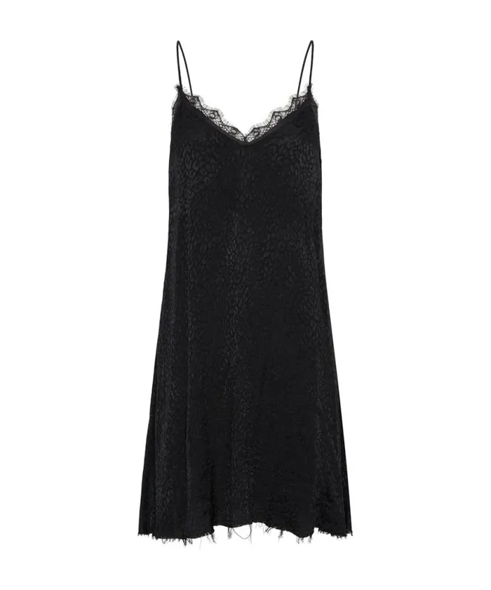 Women One Teaspoon Mini Dresses BLACK ANGEL DELIRIOUS SLIP DRESS Women One Teaspoon Mini Dresses BLACK ANGEL DELIRIOUS SLIP DRESS