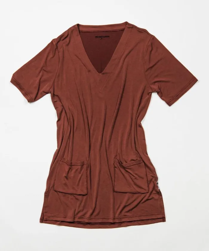 Women One Teaspoon Mini Dresses BUFFALO MODAL SLOUCHY DRESS Women One Teaspoon Mini Dresses BUFFALO MODAL SLOUCHY DRESS