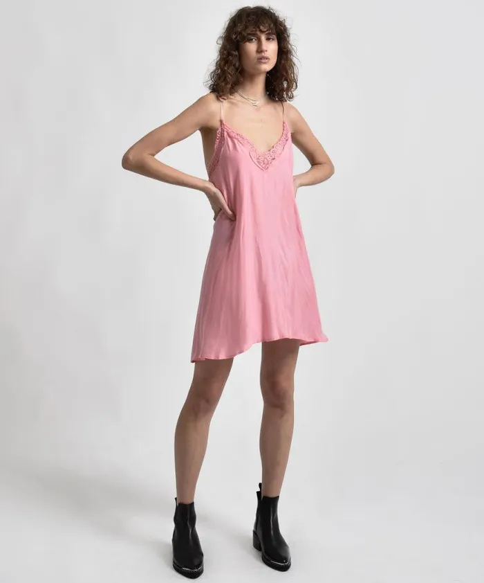 Women One Teaspoon Mini Dresses DELIRIOUS SLIP DRESS