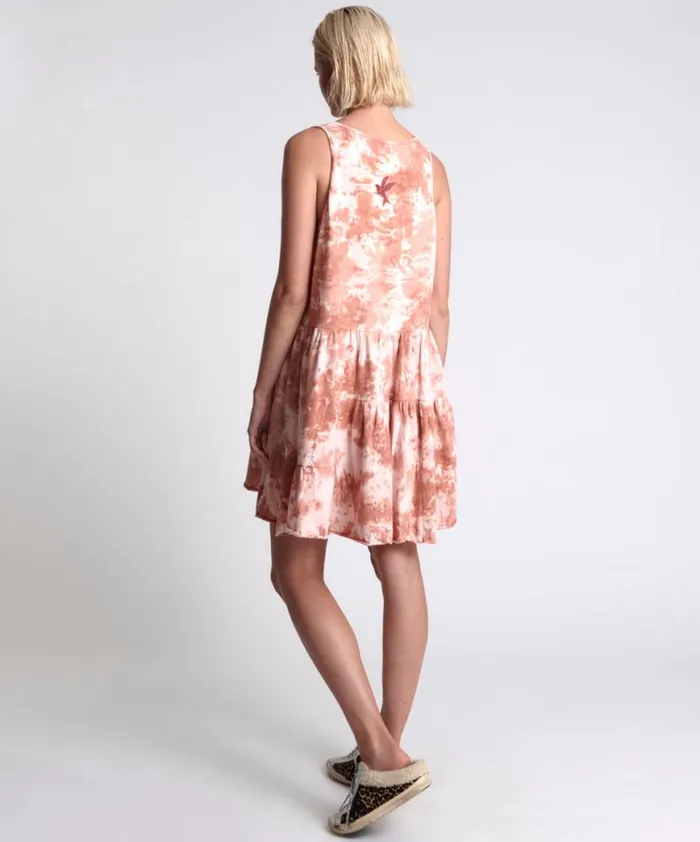 Women One Teaspoon Mini Dresses GYPSY TIE DYE SMOKE JERSEY DRESS Women One Teaspoon Mini Dresses GYPSY TIE DYE SMOKE JERSEY DRESS