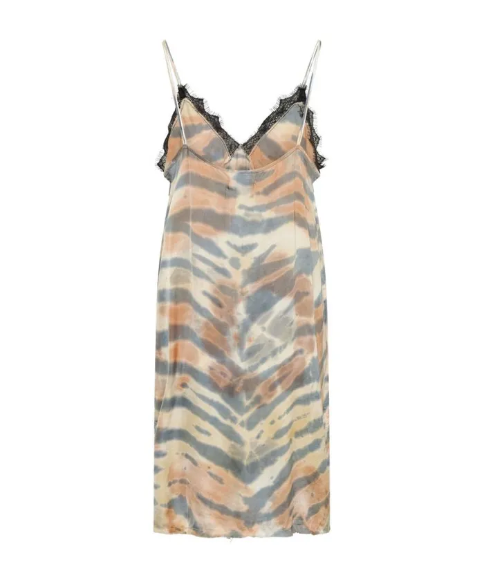 Women One Teaspoon Mini Dresses HAND PAINTED DATE NIGHT SATIN SLIP DRESS Women One Teaspoon Mini Dresses HAND PAINTED DATE NIGHT SATIN SLIP DRESS