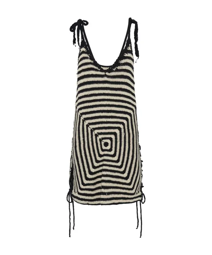 Women One Teaspoon Mini Dresses HYPNOTIZED HAND CROCHET DRESS Women One Teaspoon Mini Dresses HYPNOTIZED HAND CROCHET DRESS