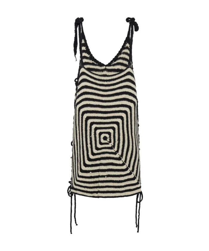 Women One Teaspoon Mini Dresses HYPNOTIZED HAND CROCHET DRESS Women One Teaspoon Mini Dresses HYPNOTIZED HAND CROCHET DRESS
