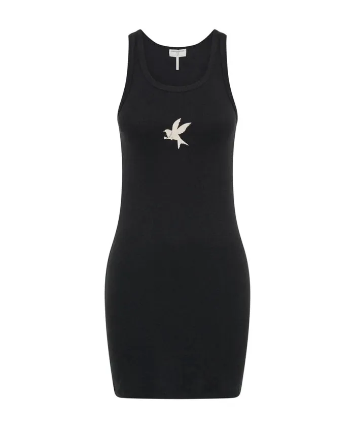Women One Teaspoon Mini Dresses ONE TEASPOON RIB SINGLET MINI DRESS Women One Teaspoon Mini Dresses ONE TEASPOON RIB SINGLET MINI DRESS
