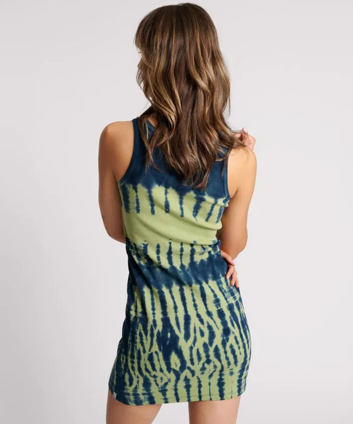 Women One Teaspoon Mini Dresses ONE TEASPOON TIE DYE RIB SINGLET MINI DRESS Women One Teaspoon Mini Dresses ONE TEASPOON TIE DYE RIB SINGLET MINI DRESS
