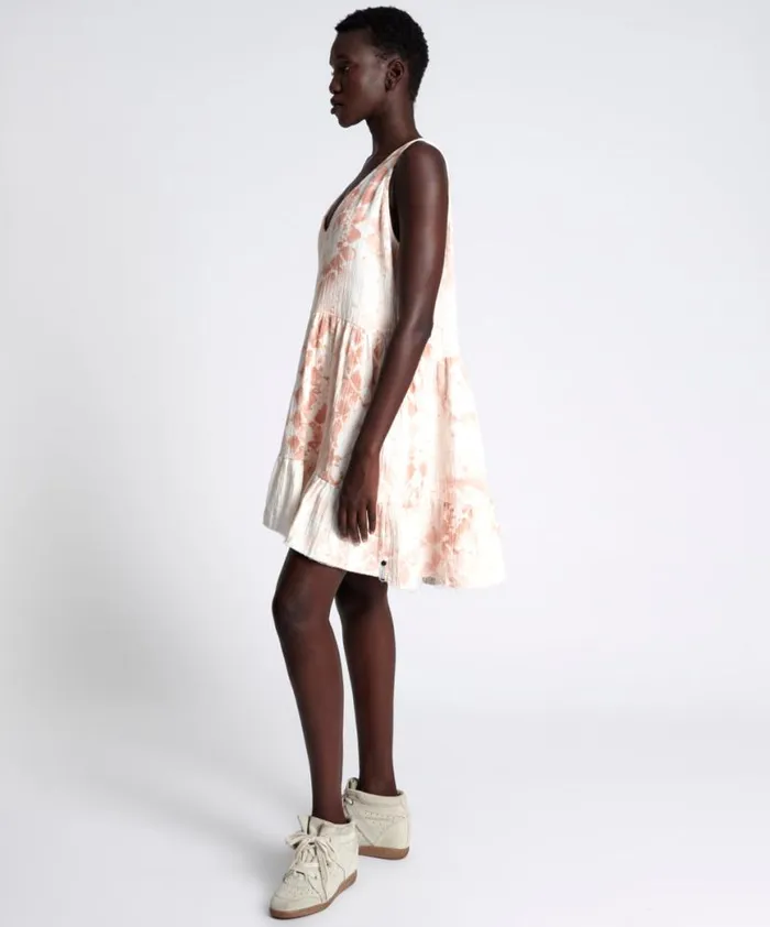 Women One Teaspoon Mini Dresses SOFT SNAKE GYPSY DRESS Women One Teaspoon Mini Dresses SOFT SNAKE GYPSY DRESS