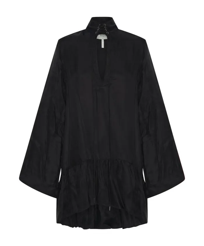 Women One Teaspoon Mini Dresses SOUL SILENCE DRESS BLACK Women One Teaspoon Mini Dresses SOUL SILENCE DRESS BLACK
