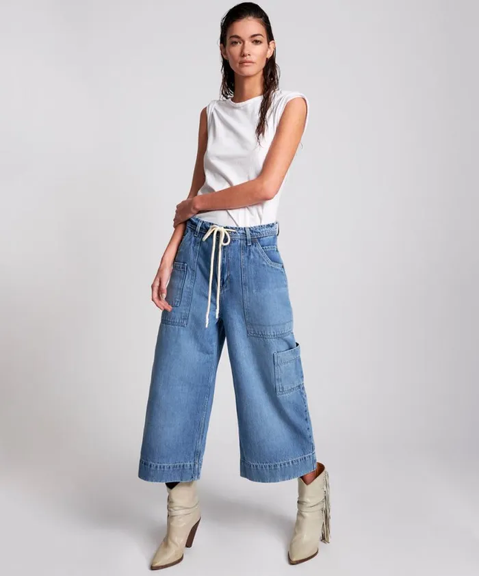 Women One Teaspoon Organic Tees DELAWARE UTILITY ORGANIC SUSTAINABLE BAD BOYS HIGH