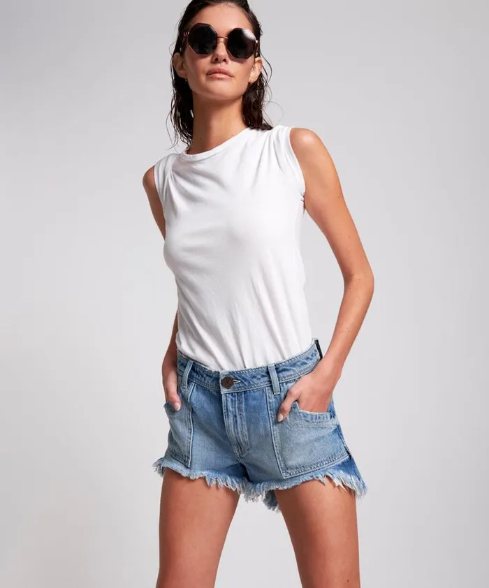Women One Teaspoon Organic Tees DELAWARE UTILITY ORGANIC SUSTAINABLE MARLONS LOW W Women One Teaspoon Organic Tees DELAWARE UTILITY ORGANIC SUSTAINABLE MARLONS LOW W