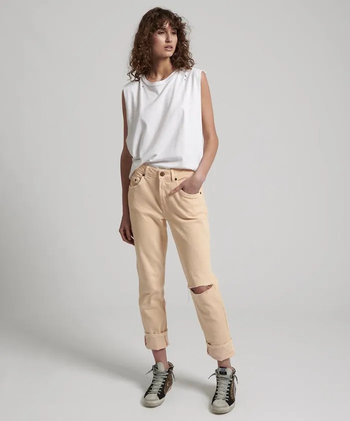 Women One Teaspoon Organic Tees ORGANIC AWESOME BAGGIES HIGH WAIST STRAIGHT LEG JE Women One Teaspoon Organic Tees ORGANIC AWESOME BAGGIES HIGH WAIST STRAIGHT LEG JE