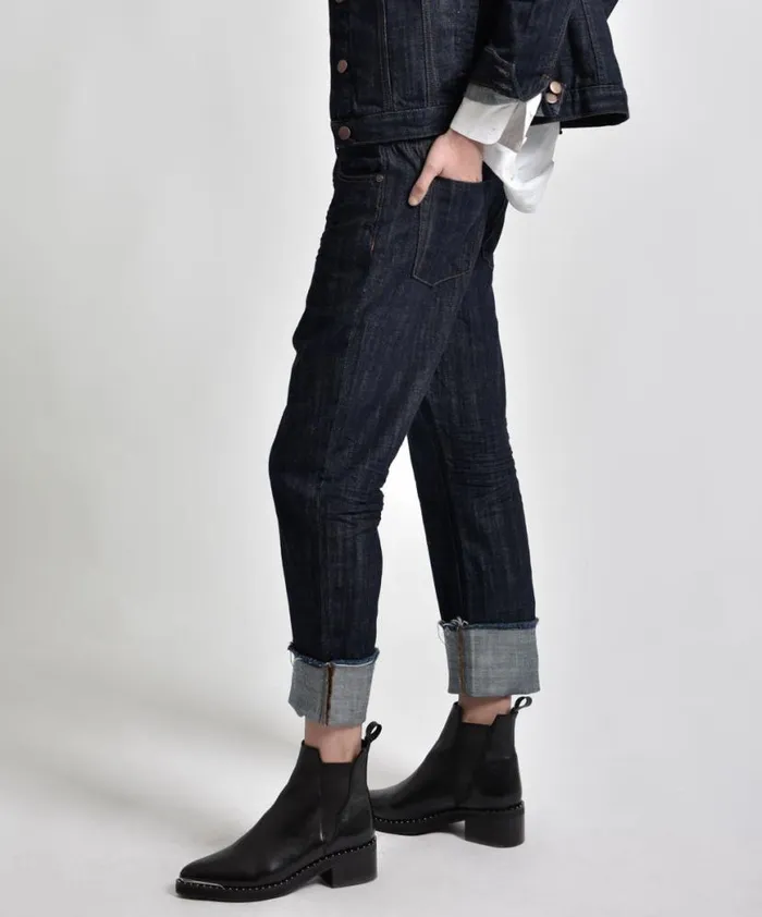 Women One Teaspoon Organic Tees ORGANIC RAW BANDIT JEAN BLUE Women One Teaspoon Organic Tees ORGANIC RAW BANDIT JEAN BLUE