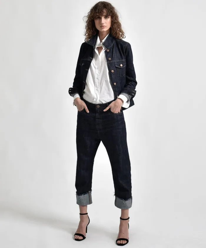 Women One Teaspoon Organic Tees ORGANIC RAW BANDIT JEAN BLUE Women One Teaspoon Organic Tees ORGANIC RAW BANDIT JEAN BLUE