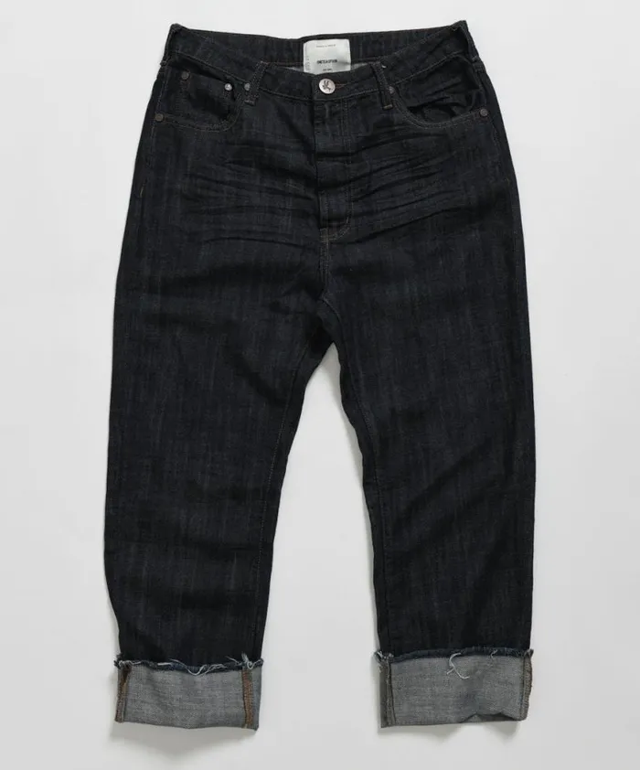 Women One Teaspoon Organic Tees ORGANIC RAW BANDIT JEAN BLUE Women One Teaspoon Organic Tees ORGANIC RAW BANDIT JEAN BLUE