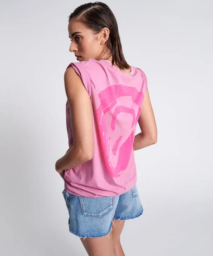 Women One Teaspoon Organic Tees SMILEY ORGANIC UNISEX TEE Women One Teaspoon Organic Tees SMILEY ORGANIC UNISEX TEE