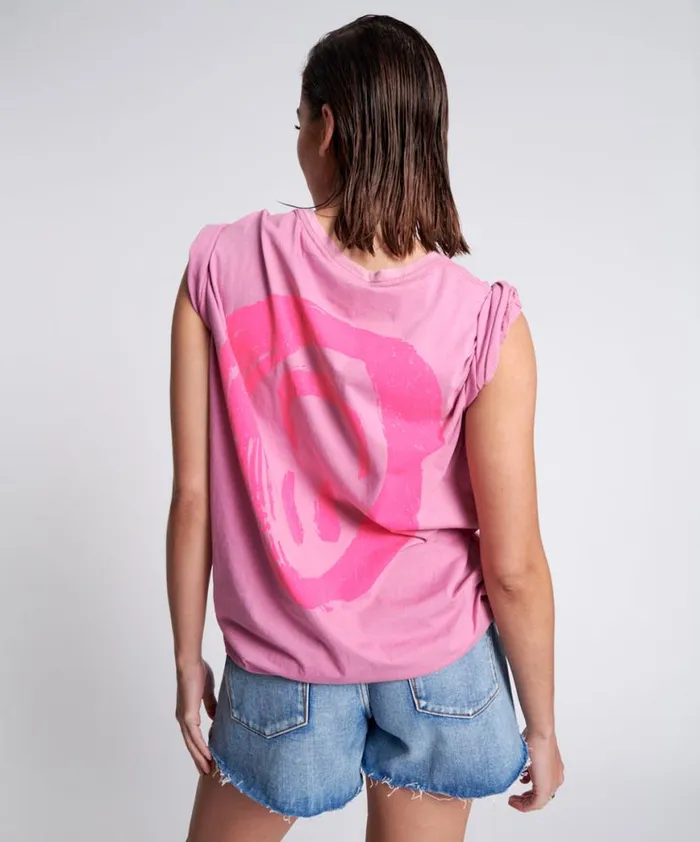 Women One Teaspoon Organic Tees SMILEY ORGANIC UNISEX TEE Women One Teaspoon Organic Tees SMILEY ORGANIC UNISEX TEE