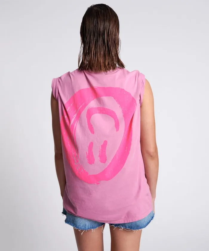 Women One Teaspoon Organic Tees SMILEY ORGANIC UNISEX TEE Women One Teaspoon Organic Tees SMILEY ORGANIC UNISEX TEE