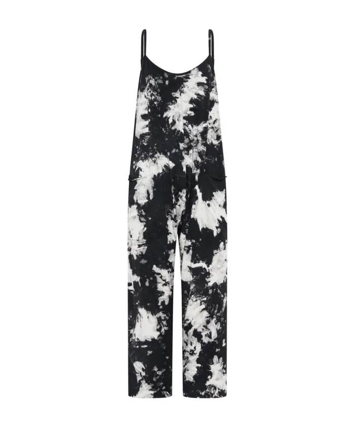 Women One Teaspoon Organic Tees TIE DYE ORGANIC SAVASNA JUMPSUIT Women One Teaspoon Organic Tees TIE DYE ORGANIC SAVASNA JUMPSUIT