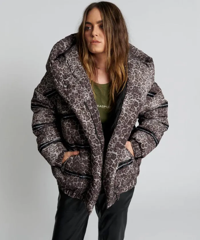Women One Teaspoon Puffa Jackets ADDICTED ANIMAL PUFFA JACKET Women One Teaspoon Puffa Jackets ADDICTED ANIMAL PUFFA JACKET