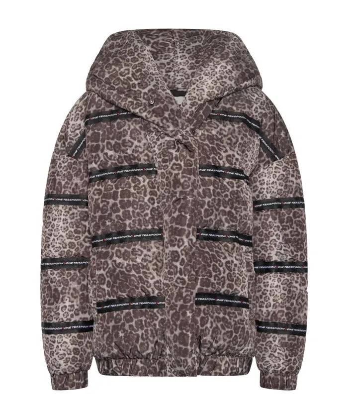 Women One Teaspoon Puffa Jackets ADDICTED ANIMAL PUFFA JACKET Women One Teaspoon Puffa Jackets ADDICTED ANIMAL PUFFA JACKET