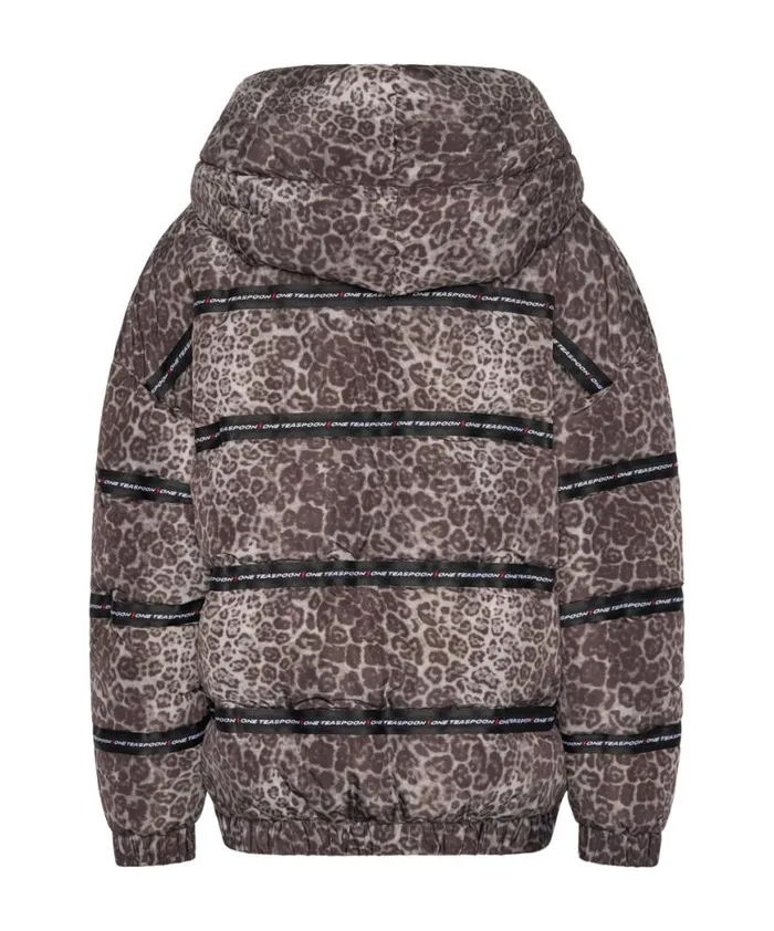 Women One Teaspoon Puffa Jackets ADDICTED ANIMAL PUFFA JACKET Women One Teaspoon Puffa Jackets ADDICTED ANIMAL PUFFA JACKET