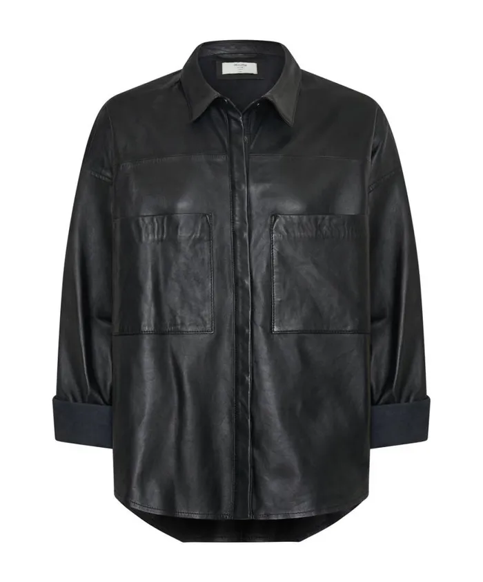 Women One Teaspoon Shirts LAST KISS LEATHER DARIA SHACKET Women One Teaspoon Shirts LAST KISS LEATHER DARIA SHACKET