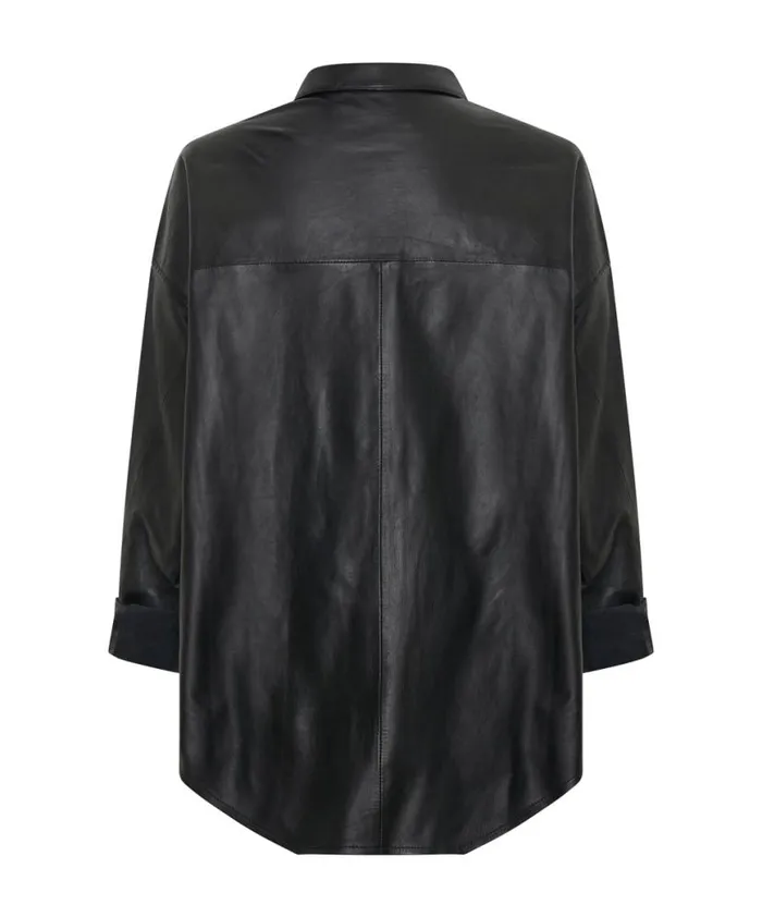 Women One Teaspoon Shirts LAST KISS LEATHER DARIA SHACKET Women One Teaspoon Shirts LAST KISS LEATHER DARIA SHACKET