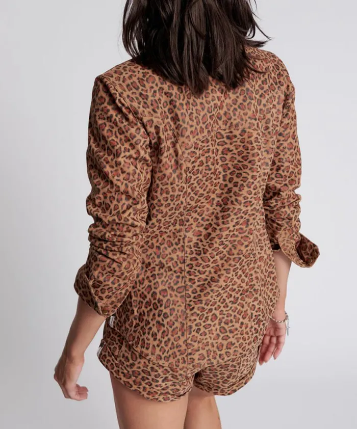 Women One Teaspoon Shirts WILD THING SUEDE SHACKET Women One Teaspoon Shirts WILD THING SUEDE SHACKET
