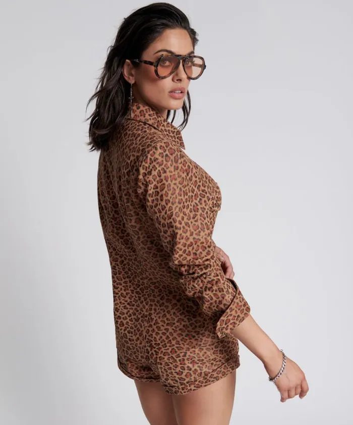 Women One Teaspoon Shirts WILD THING SUEDE SHACKET Women One Teaspoon Shirts WILD THING SUEDE SHACKET