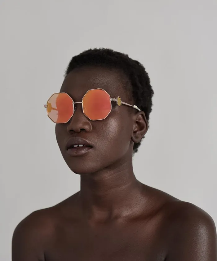 Women One Teaspoon Sunglasses SUPERHERO SUNGLASSES GOLD Women One Teaspoon Sunglasses SUPERHERO SUNGLASSES GOLD