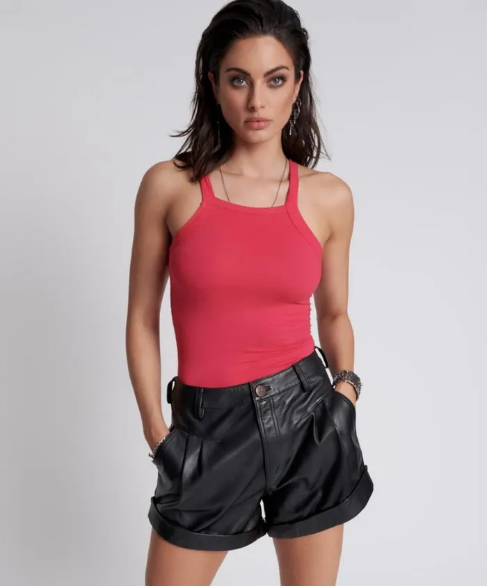 Women One Teaspoon Tees and Tanks ALL SMILES VICE TANK