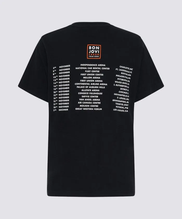 Women One Teaspoon Tees and Tanks BON JOVI CRUSH VINTAGE TEE Women One Teaspoon Tees and Tanks BON JOVI CRUSH VINTAGE TEE