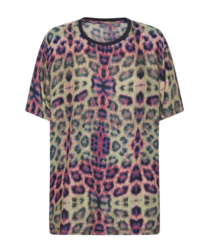 Women One Teaspoon Tees and Tanks COLLISION SATIN TEE Women One Teaspoon Tees and Tanks COLLISION SATIN TEE
