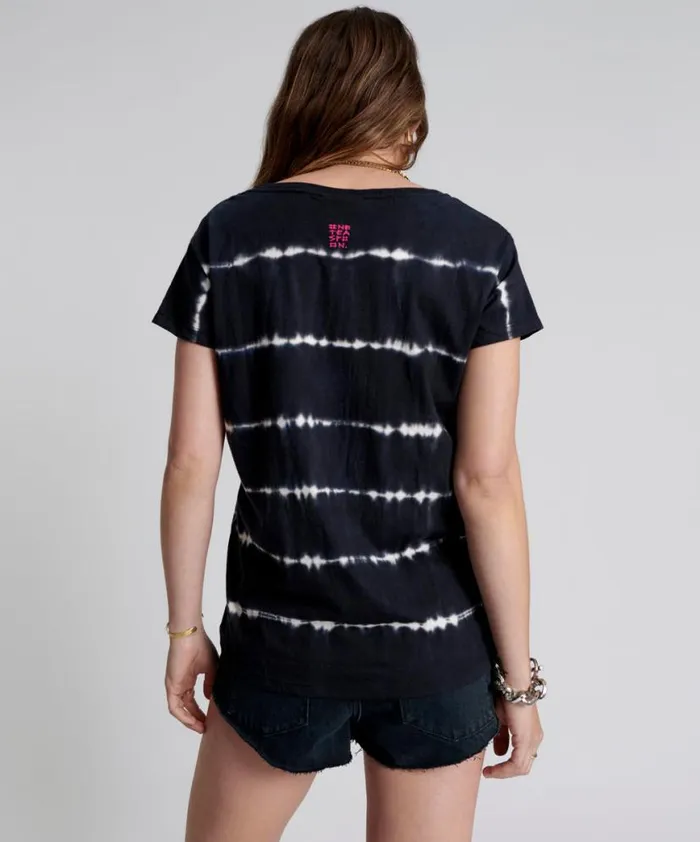 Women One Teaspoon Tees and Tanks ECLIPSE HAND DYED ORGANIC SCOOP NECK TEE Women One Teaspoon Tees and Tanks ECLIPSE HAND DYED ORGANIC SCOOP NECK TEE
