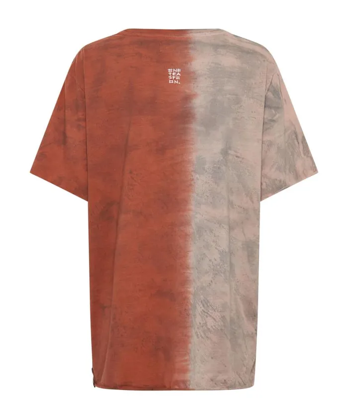 Women One Teaspoon Tees and Tanks GOOD VIBES ONLY OVERSIZED HAND DYED TEE Women One Teaspoon Tees and Tanks GOOD VIBES ONLY OVERSIZED HAND DYED TEE