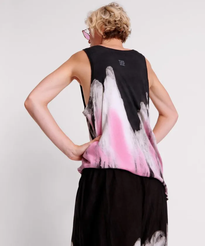 Women One Teaspoon Tees and Tanks HAND DYED ICECREAM DADDIO SINGLET