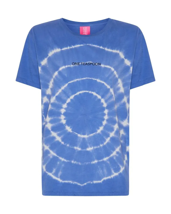 Women One Teaspoon Tees and Tanks HAND DYED LOGO ORGANIC CREW TEE Women One Teaspoon Tees and Tanks HAND DYED LOGO ORGANIC CREW TEE