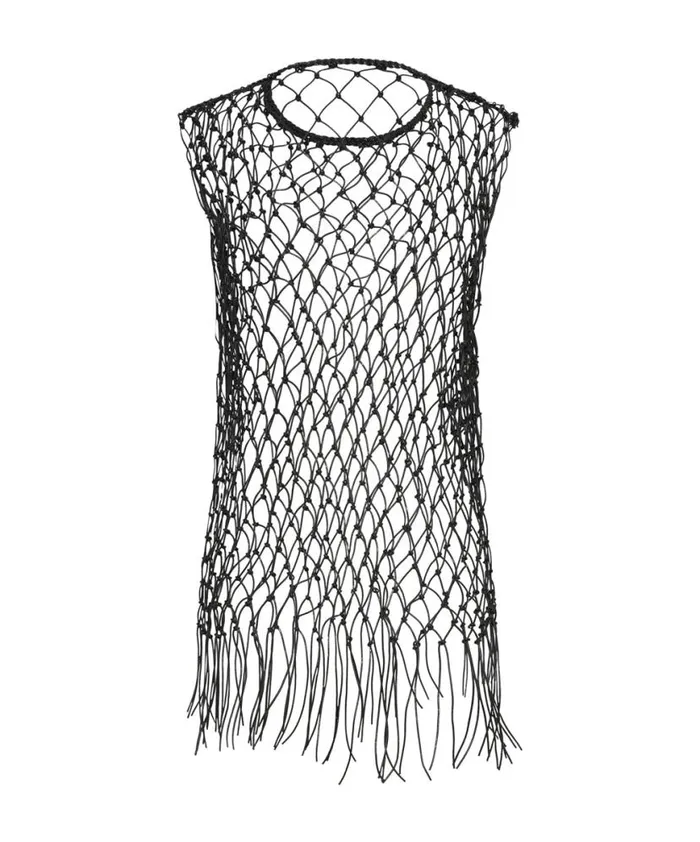 Women One Teaspoon Tees and Tanks HAND MADE LEATHER CHAIN TOP Women One Teaspoon Tees and Tanks HAND MADE LEATHER CHAIN TOP